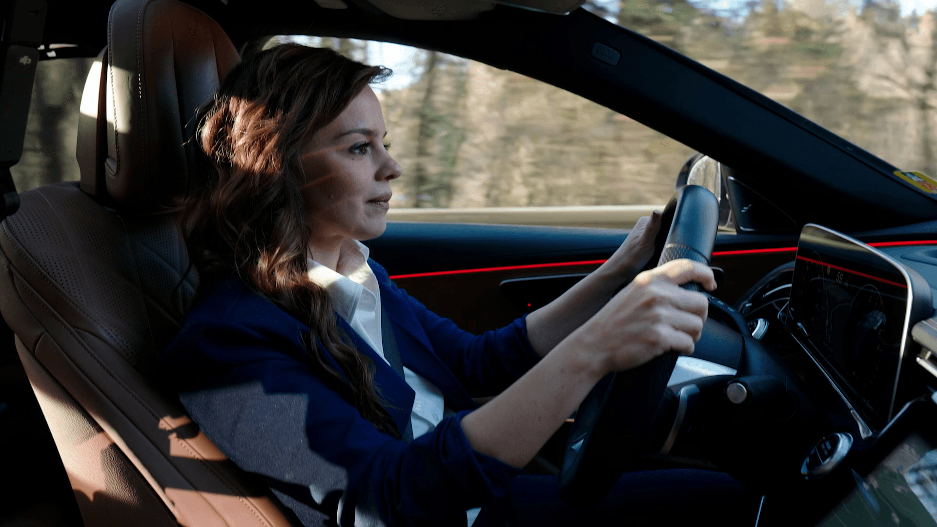 Dreharbeiten zum autonomen Fahren mit Mercedes-Benz Drive Pilot